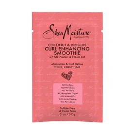 SheaMoisture Coconut and Hibiscus Curl Enhancing Smoothie 2 oz Packette (6 PACK)