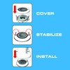 Danco Hydrocap Wax Ring Cap (HCP110X)
