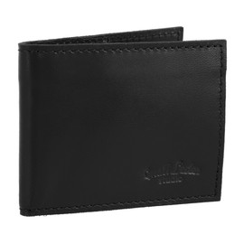 Gusti Danny Leather Wallet, Wallet, Wallet, Travel Purse, Small, Men's Leather, Black