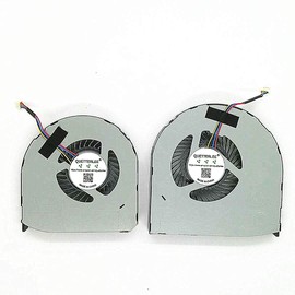 QUETTERLEE Replacement New CPU and GPU Cooling Fan for Dell Precision 17 7710 M7710 M7720 Series EG75150S1-C030-S9A and EG75150S1-C040-S9A NS75C05-15A07 NS75C06-15A08 0YJNJK 0VNPPK YJNJK VNPPK Fan