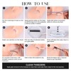 Eyelash Extension Kit,with lash Mannequin Head Lash Practice training kit