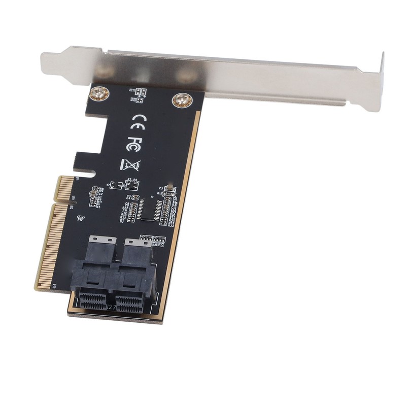 PCIe3.0 X8 to U.2 Adapter Card 64Gbps High Speed PCI