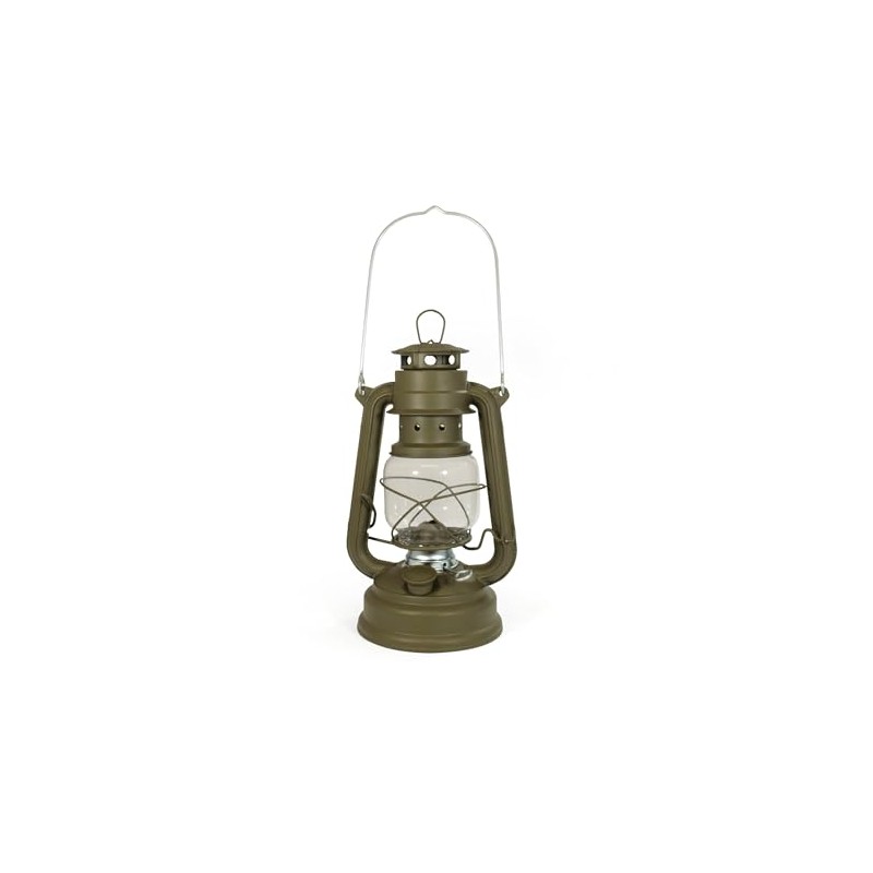 Origin Outdoors Hurricane Storm Lantern Olive Green
