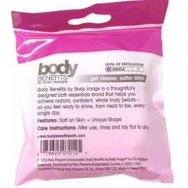 Body Benefits By Body Image Dual Sided  Gentle Facial Polish Sponge  12 pack