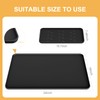 Coffee Mat, 2-in-1 Silicone Bar Mat with Detachable Dish Drying