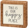Primitives by Kathy This Is Our Happy Place Home Décor