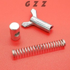 GZZ For Honda Rear Brake Cable Wing Nut Adjuster,Arm Joint & Spring RANCHER 350-420