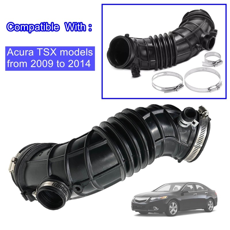 Air Flow Tube Air Intake Hose, Compatible With Acurra TSX