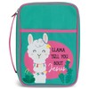 Llama Tell You About Jesus - Funda grande de lona