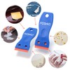 FOSHIO Plastic Razor Blade Scraper Include 2PCS Scraper Tool and