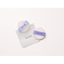 TRUHAIR Dual-Sided Powder Puff Applicator 2 pack