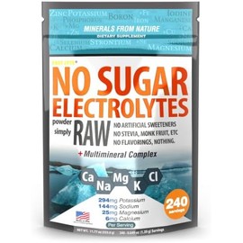 FAST LYTE- Polvo de electrolitos sin azúcar en bruto  Mezclar en café, sopa, jugo, agua, batidos, caldo, cualquier cosa