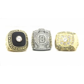 XiaKoMan Bos 1970 1972 2011 Bruins World Champions Rings size 11 with Wooden box championship ring Gifts for Mens Women Kids fathers, Gold,Wooden,Zirconia, Cubic Zirconia