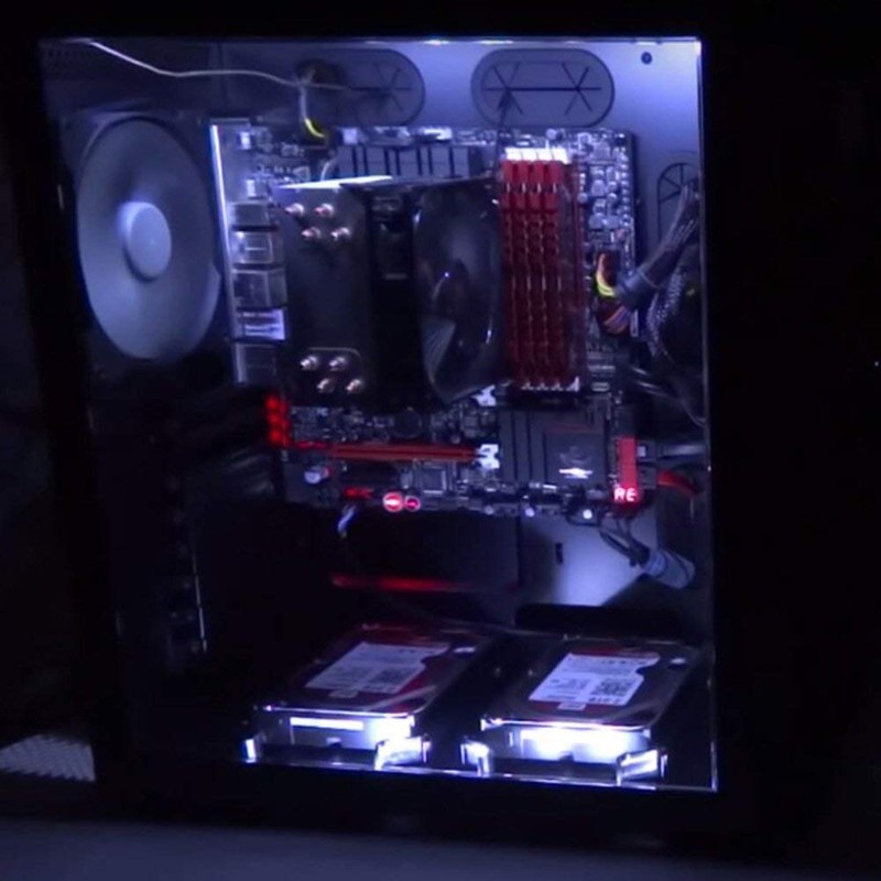 DS White LED Strip LED Strip Computer Lighting Magnetic Light