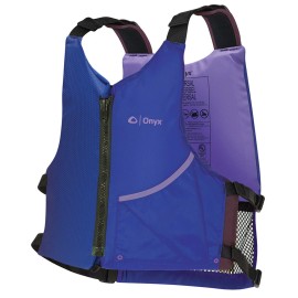 N/A Onyx Universal Paddle PFD Life Jacket - Adult - Blue/Purple 121900-600-004