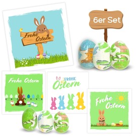 Bada Bing Magic Towel 30 x 30 Rudolph Reindeer 3 Designs Assorted Christmas Advent Calendar Gift