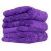 Chemical Guys Happy Ending Edgeless Microfiber Buffing Towel Purple -