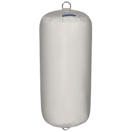 Inflatable Boat Fenders for Boats and Yachts Deflatable for Easy Storage - Designed Heavy Duty for Horizontal and Vertical Use - Light Gray - Fatboy