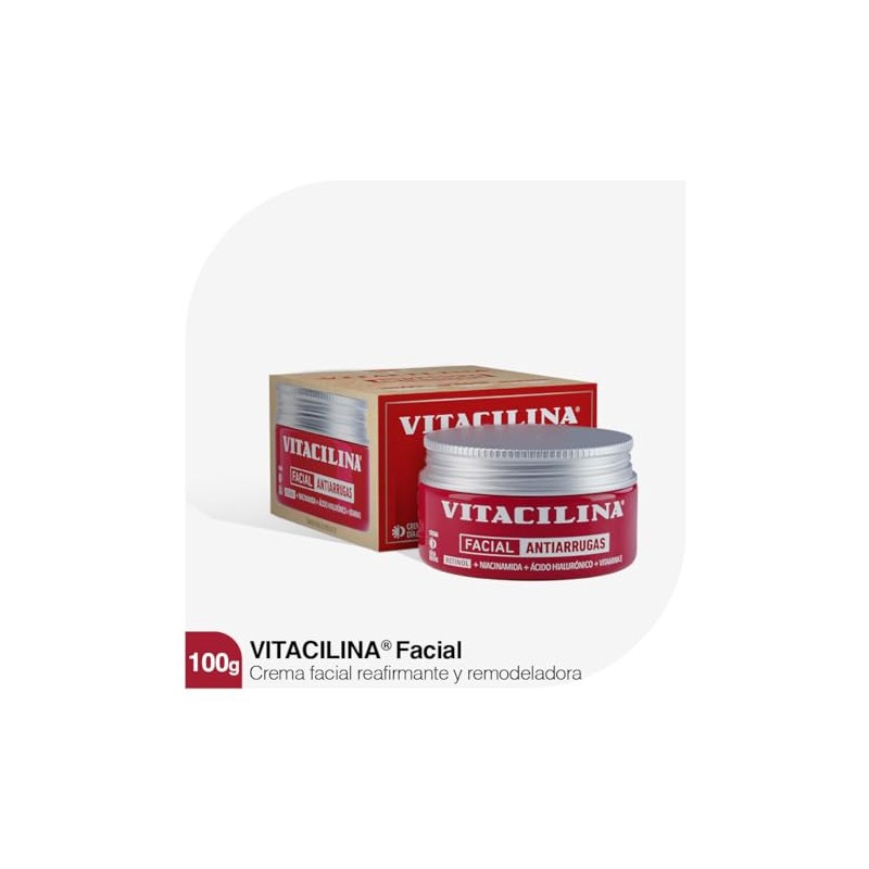Vitacilina Crema Facial Antiarrugas 100g