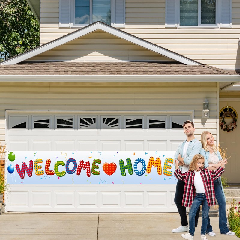 Labakita Welcome Home Banner, Decorations for Hospital/Military/Navy/Marine Corps/Marine Boot-camp/Army/National Guard/Air