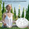 Rain Drum for Outdoor Garden, Natural Chakra Drum for Outdoor
