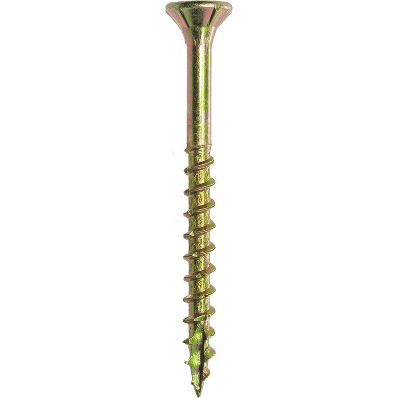 PRIMESOURCE 2GCS10BK 10LB 8X2 CONST Screw, 8 by 2", Gold