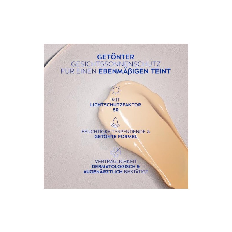 NIVEA SUN UV Gesicht get. Sonnenschutz BB ebenm. Hautbild 50ML