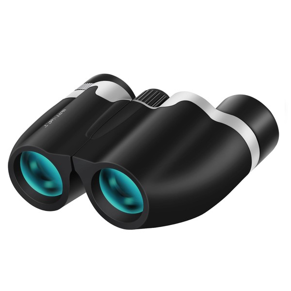 SLEIJAOOE Binoculars, 8x 8x21, Ultra Lightweight, Compatible with Glasses, For