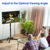 Zontera Mobile TV Stand for 23-60 Inch LCD LED OLED