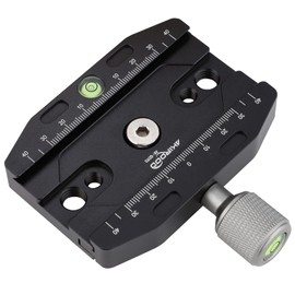 Universal 90mm Quick Release Clamp with Arca Style Plate Fits for Tripod Ballhead Universal Quick-Change seat, Tripod Quick Release Plate,monopod Head