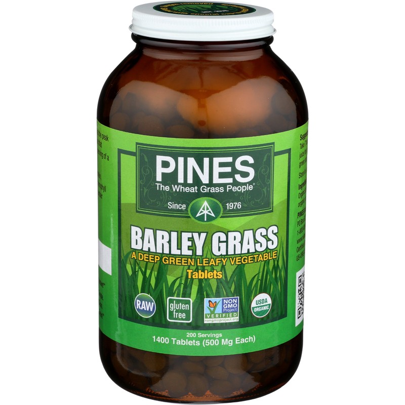 Pines International Barley Grass, 1,400 Tablets