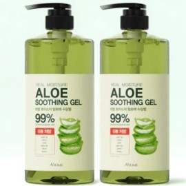 Asome Large Capacity Aloe Soothing Gel 1000mlX2 Agree / 에이썸 대용량 알로에수딩젤 1000mlX2개 동의