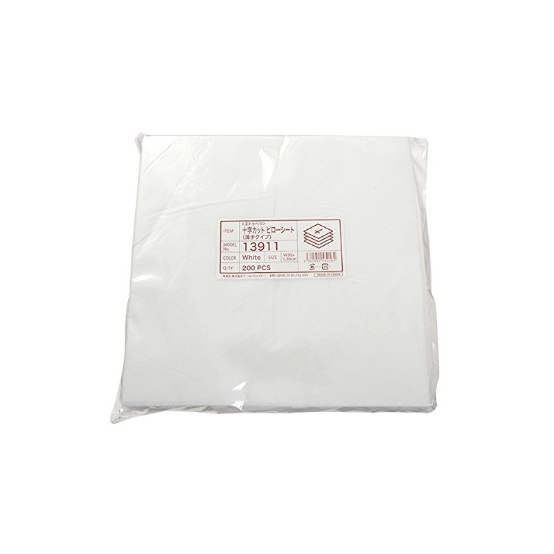 Cross Cut Pillow Sheets, Thin, 200 Pieces, Face Paper, Face