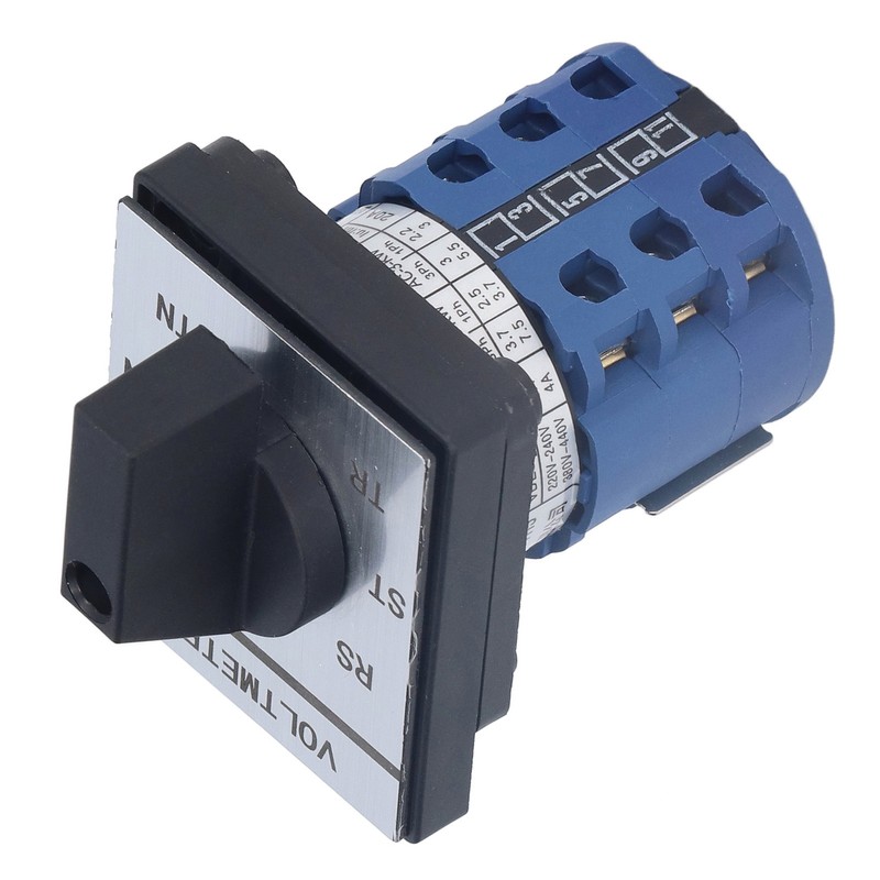 BERM Changeover Switch Rotary Knob Voltage Control 7 Position 3