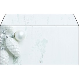 SIGEL DU132 Envelopes Christmas "Modern Christmas", DIN Long, Pack of 50