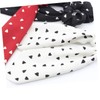 IWOWHERO 3pcs Bowknot Hair Bands Red Scrunchie Headbands for Women