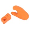 2 Pcs Violin Bow Grip Corrector Soft Reusable Silicone Violin