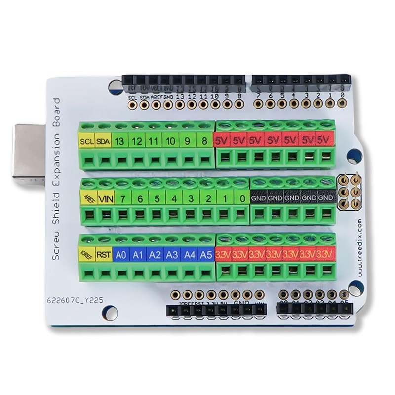 Treedix Screw Terminal Block Breakout Module Board Set for Arduino