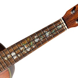 Soprano Ukulele Fretboard Marker Inlay Sticker Tree of Life w/Hummingbird