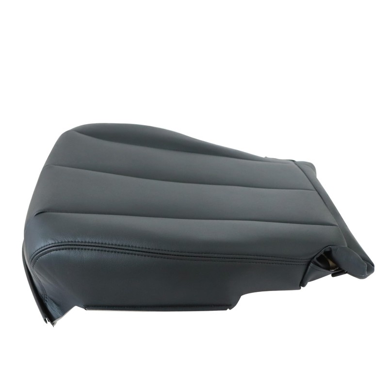 FZJDSD Black Driver Side Bottom Microfiber Leather Replacement Seat Cover