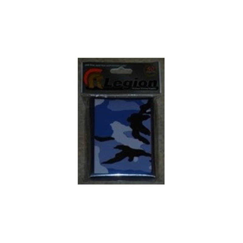 Legion Sleeves - Blue Camo - 50ct Standard Sized