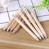 5 Piece Brown Round Pencils, HB Graphite Pencils Wood Pencils,Wood