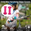 TUCKBOLD Child Bike Handlebar Grips Covers 105mm Long Soft |
