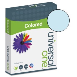 Universal Colored Paper, 20lb, 8-1/2" x 11", 500 Sheets/Ream (Various Colors) 2