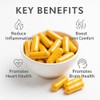 Me First Living Premium Turmeric Curcumin With Black Pepper, 95%