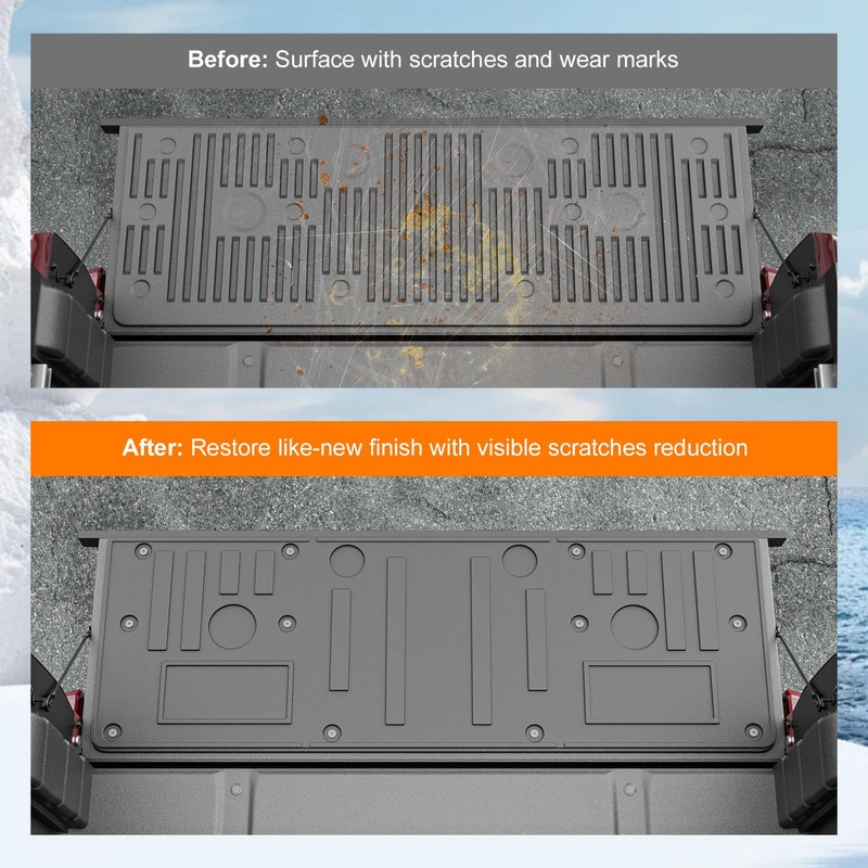 powoq Tailgate Mat Compatible with 2022 2023 2024 2025 2026
