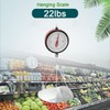 YILIKISS 10KG/ 22LBS Double-Sided Dial Mechanical Hanging Scale, Large Display