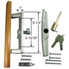 Patio Door Lock and Handle Aluminum with Key Lock