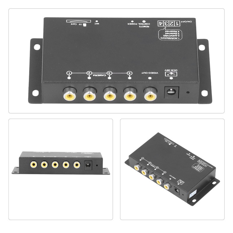 Mobile Digital Video Recorder 4 Channel Mini MDVR 1080P for