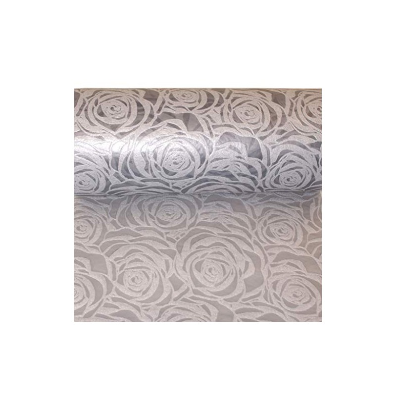 Dekoflor Table Runner, Table Decoration, Unique Rose Design (Waterproof, Lotus